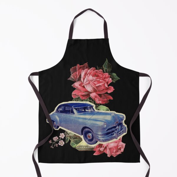 Item preview, classic car & Roses Collage designed and sold by TypeWrite.