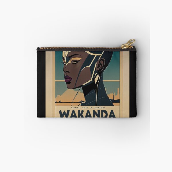 Item preview, Wakanda Vintage style Movie places Travel Poster Print designed and sold by 3 CITIES.
