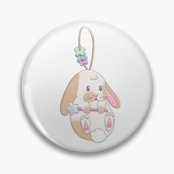 Item preview, Bunny charm designed and sold by Dellys-doodles.