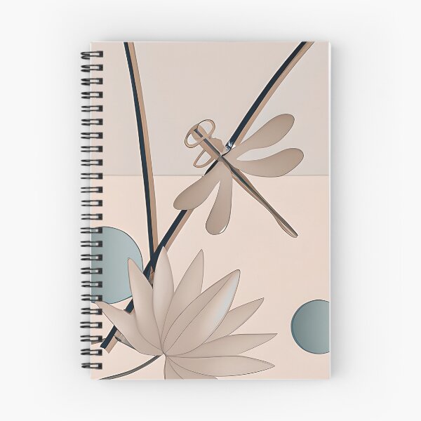 Item preview, Abstract lotus and dragonfly designed and sold by ibelieveimages.