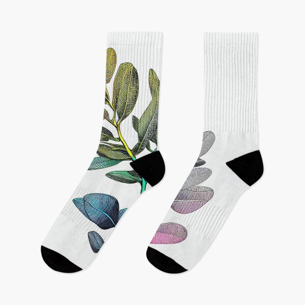 Item preview, Colorful ZZ Plant Drawing Illustration designed and sold by unrealartwork.