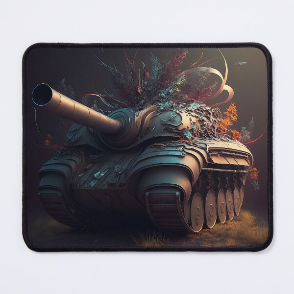 Item preview, Virtual Warfare: A Digital Art Piece of a Tank designed and sold by BIBIHOX.