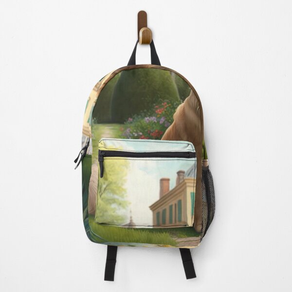 Item preview, Golde Retriever in French Garden designed and sold by unrealartwork.