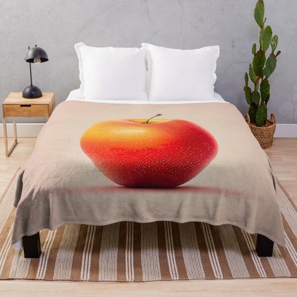 Item preview, Minimalist Red Apple Illustration designed and sold by unrealartwork.