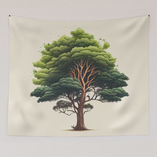Item preview, Minimalist Tree Illustration Realistic designed and sold by unrealartwork.