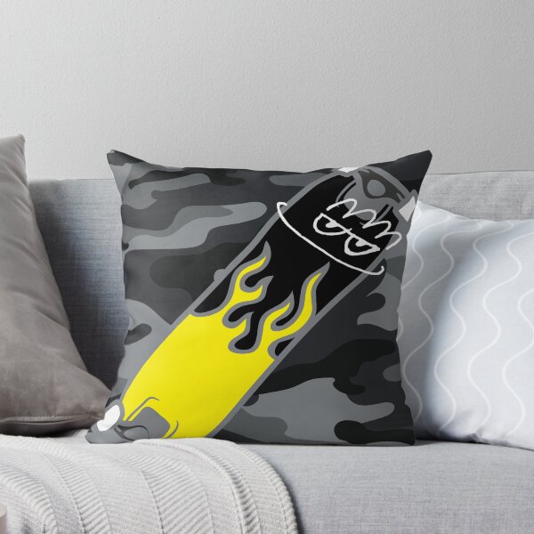 Item preview, Smirk Black Camouflage Flame Skateboard designed and sold by efoze.