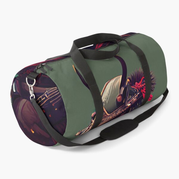 Item preview, Samurai Dark Green and Red Armor designed and sold by unrealartwork.