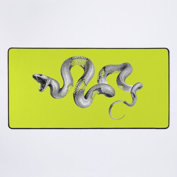 Item preview, Snake and Bones - on Super Yellow designed and sold by boltjesdesign.