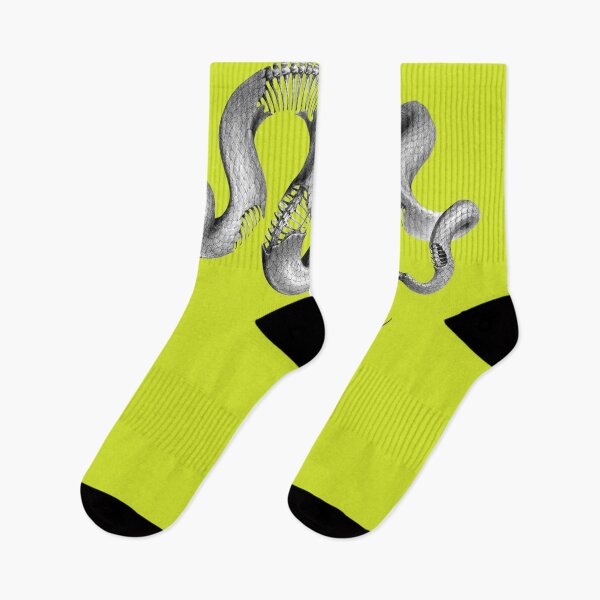 Item preview, Snake and Bones - on Super Yellow designed and sold by boltjesdesign.