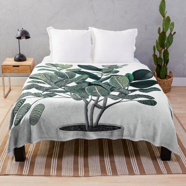 Item preview, Beautiful ZZ Plant Drawing Illustration designed and sold by unrealartwork.