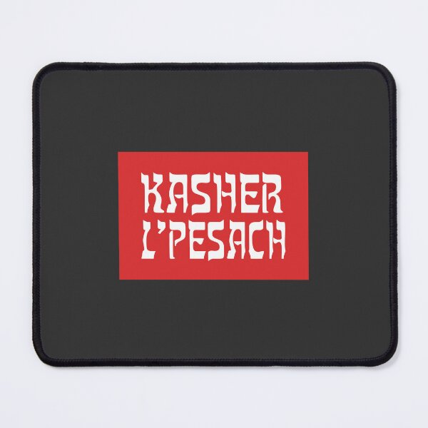 Item preview, Kasher L'Pesach | Kosher For Pesach in White & Red designed and sold by MorahFish.