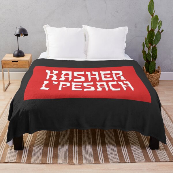 Item preview, Kasher L'Pesach | Kosher For Pesach in White & Red designed and sold by MorahFish.