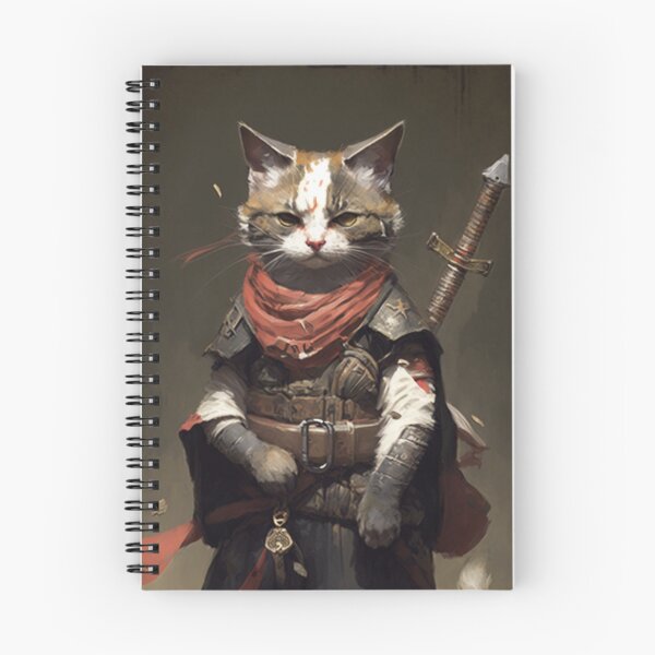 Item preview, Samurai Kitten 10 designed and sold by PrintedBeat.