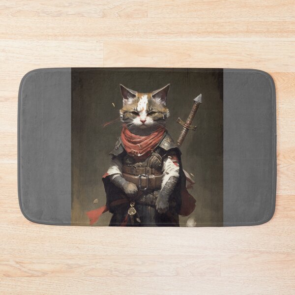 Item preview, Samurai Kitten 10 designed and sold by PrintedBeat.