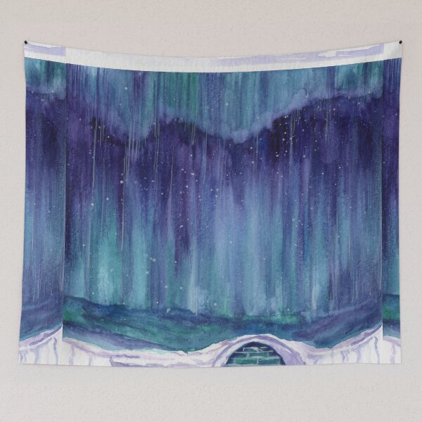 Item preview, Northern Lights 9 designed and sold by Mugdha Kakade Studio.