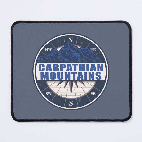 Item preview, Carpathian Mountains Vintage Mountain Hiking Design designed and sold by CynthiaGraphics.