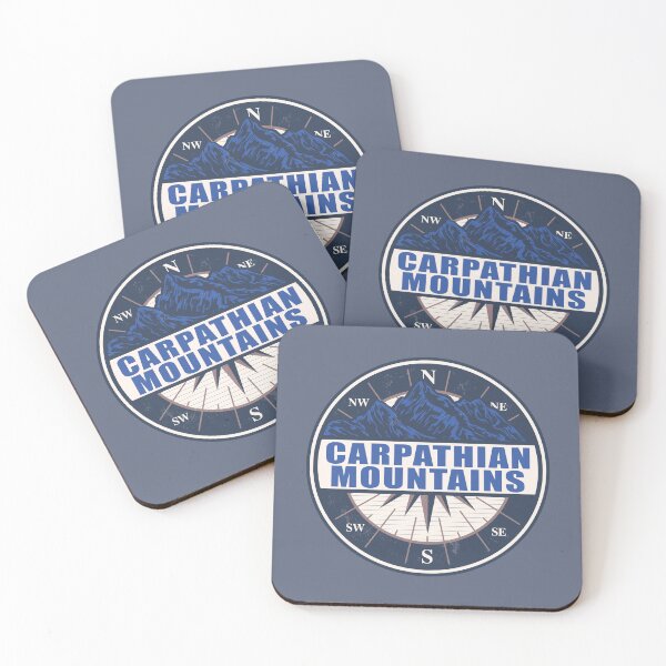 Item preview, Carpathian Mountains Vintage Mountain Hiking Design designed and sold by CynthiaGraphics.