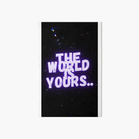 The World Is Yours Scarface | Art Board Print