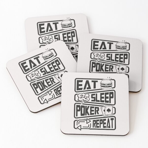 Item preview, Eat sleep poker repeat - Humor Poker designed and sold by LV-creator.