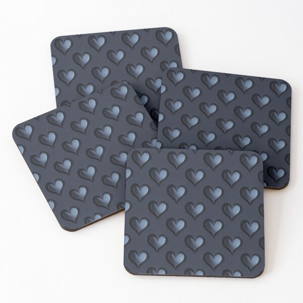 Item preview, Blue Heart Pattern designed and sold by Stacey Hallock.