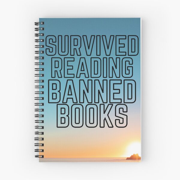 Item preview, Survived Reading Banned Books designed and sold by Shopaholicer.