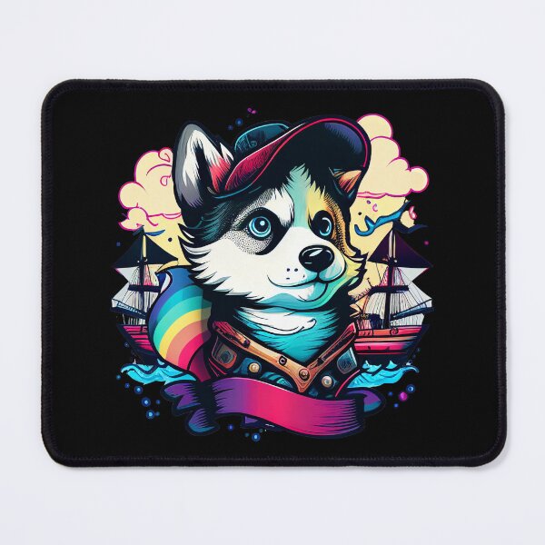 Item preview, Husky Dog Pirate designed and sold by Leonardo Palumbo.