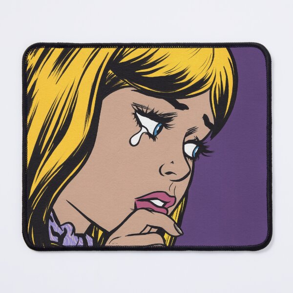 Item preview, Blonde Crying Comic Girl designed and sold by turddemon.