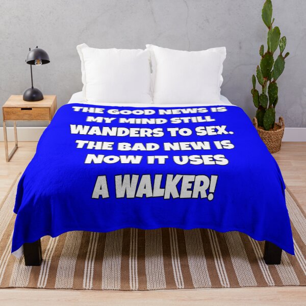 Item preview, Senior Citizen Funny Humor The Good News Is My Mind Still Wanders To Sex designed and sold by fantasticdesign.