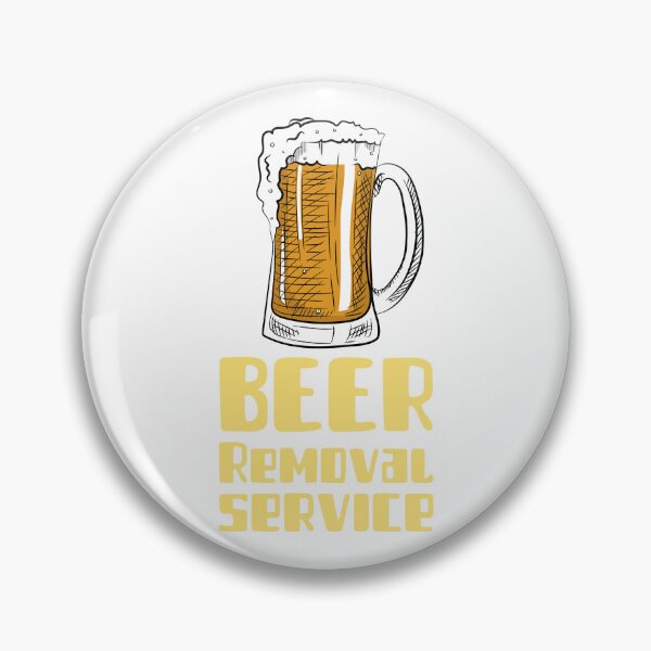 Item preview, beer removal service funny beer drinking alcohol glass bottle bavarian party designed and sold by STELATO.