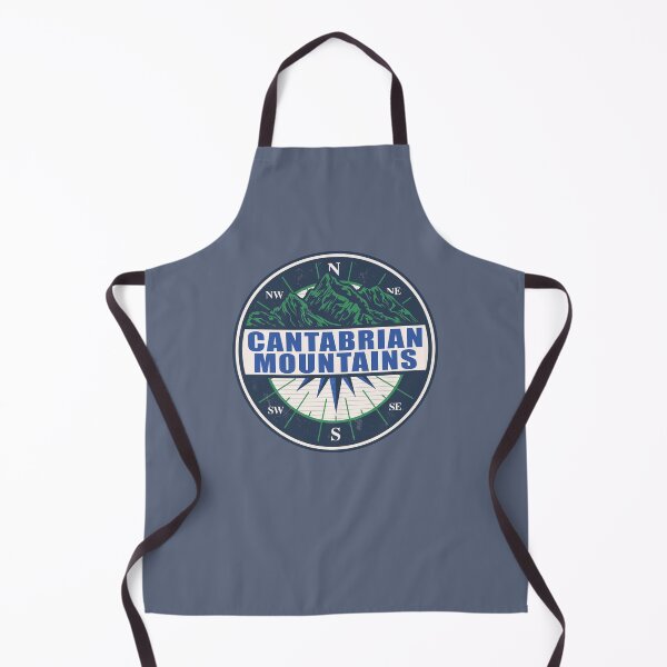Item preview, Cantabrian Mountains Spain Vintage Mountain Hiking Design designed and sold by CynthiaGraphics.