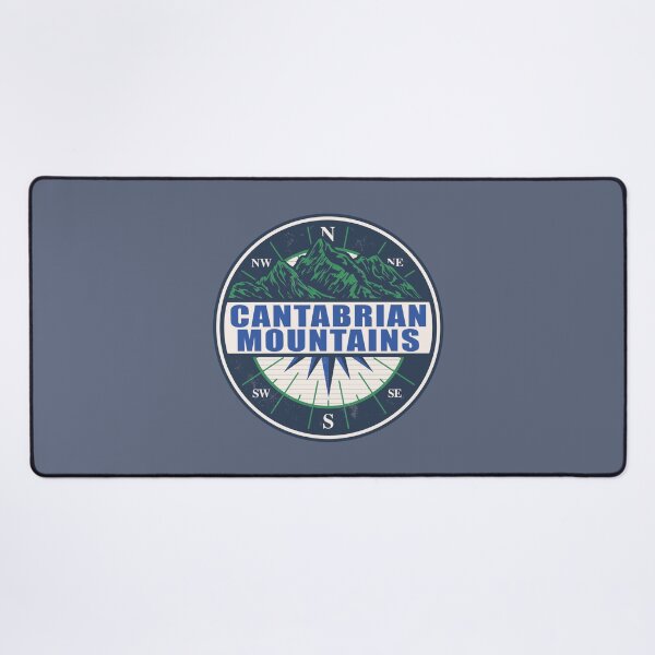 Item preview, Cantabrian Mountains Spain Vintage Mountain Hiking Design designed and sold by CynthiaGraphics.