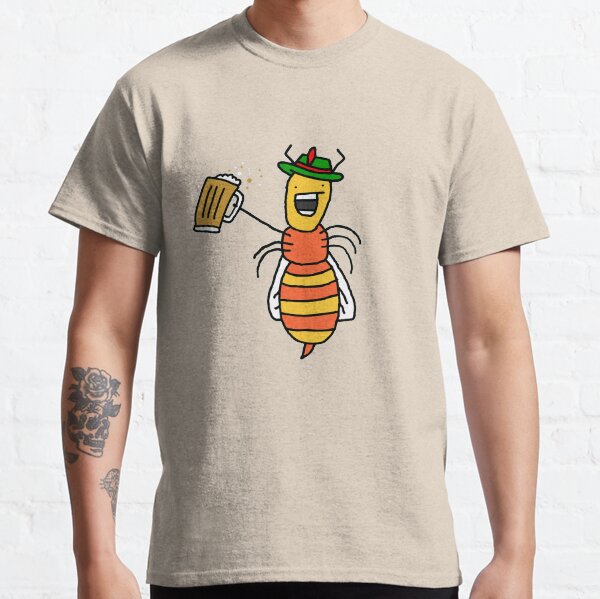 German Oktoberfest Wasp - Willy Bum Bum Classic T-Shirt
