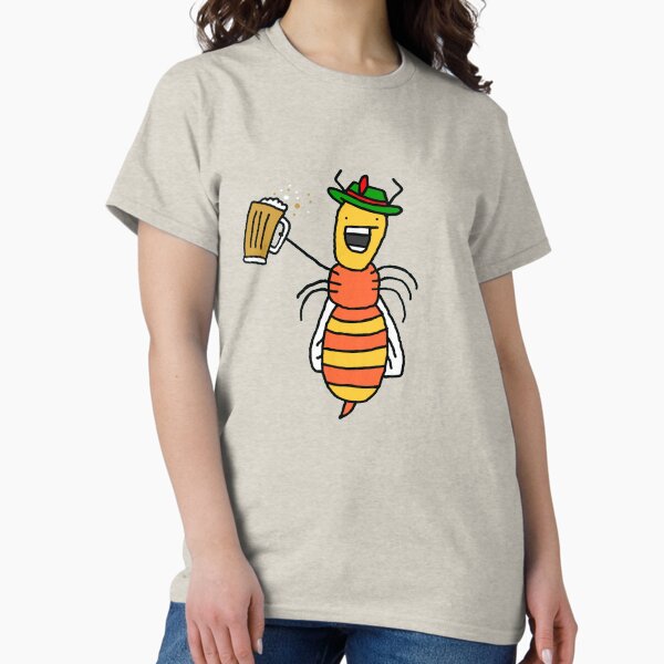 German Oktoberfest Wasp - Willy Bum Bum Classic T-Shirt