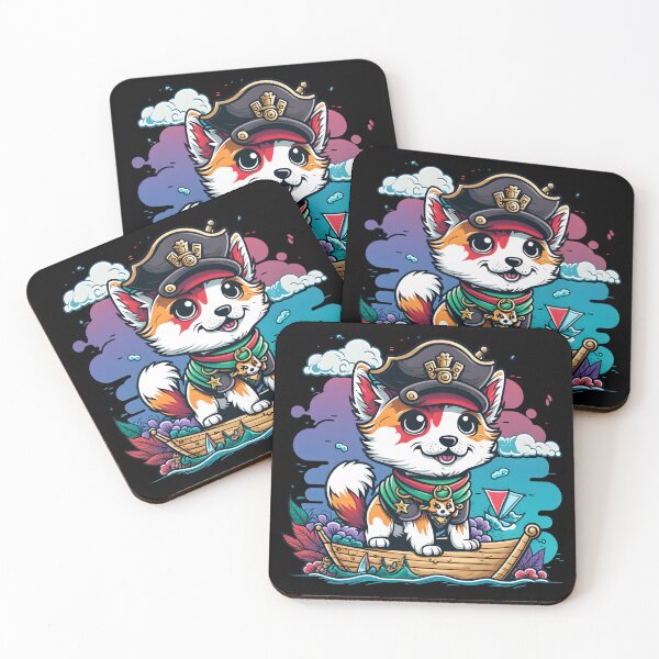 Item preview, Husky Dog Pirate designed and sold by Leonardo Palumbo.