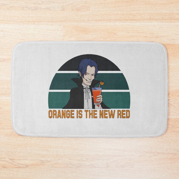 Item preview, Orange is the new red - vampire drinking orange juice designed and sold by SidTastic .