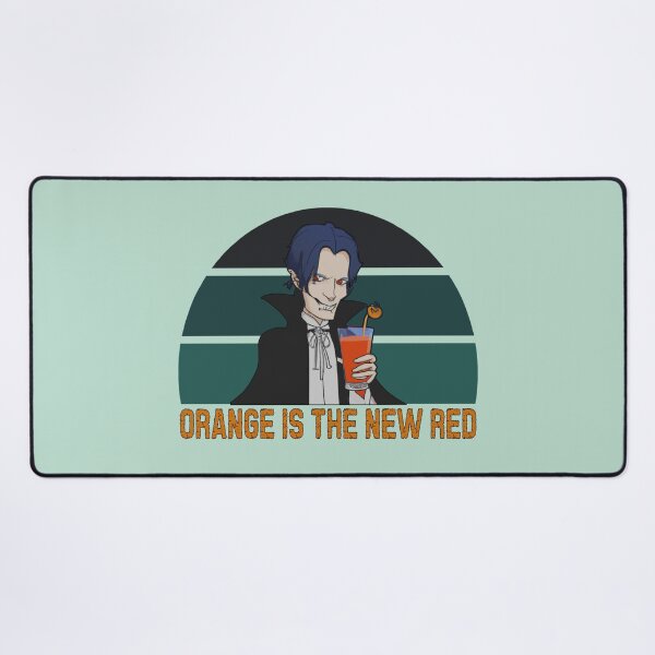 Item preview, Orange is the new red - vampire drinking orange juice designed and sold by SidTastic .
