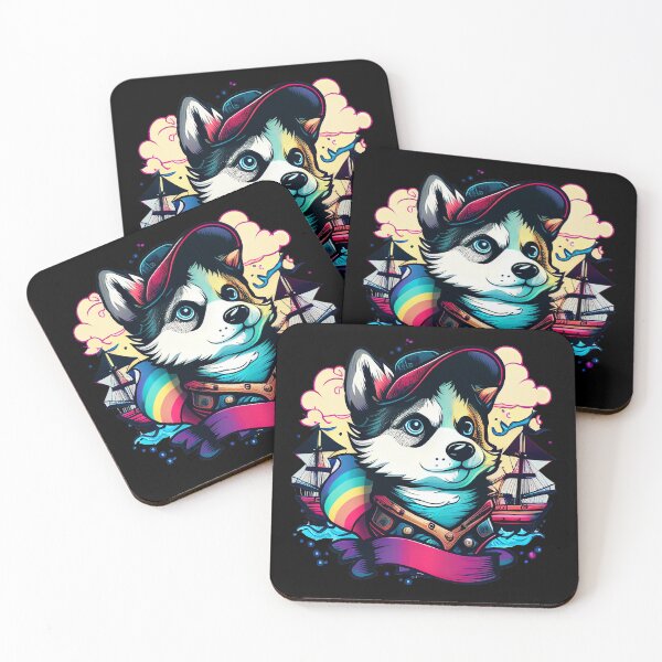 Item preview, Husky Dog Pirate designed and sold by Leonardo Palumbo.