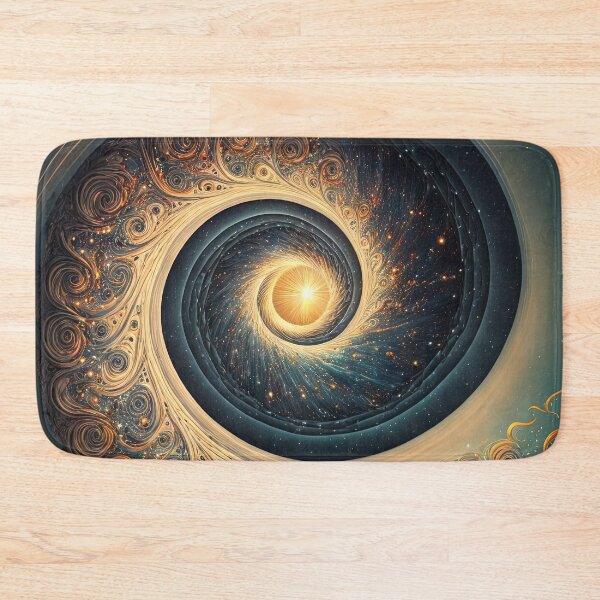 Item preview, Gold Alchemic Spiral designed and sold by OccultDreams.