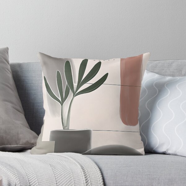 Item preview, Muted tones abstract plant designed and sold by ibelieveimages.