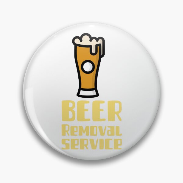 Item preview, beer removal service funny beer drinking alcohol glass bottle bavarian party designed and sold by STELATO.