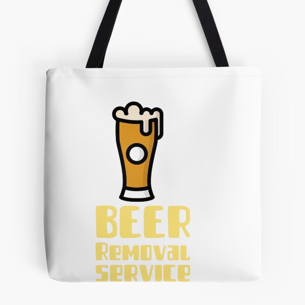 Item preview, beer removal service funny beer drinking alcohol glass bottle bavarian party designed and sold by STELATO.