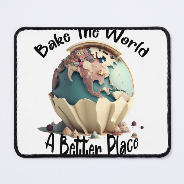 Item preview, you bake the world a better place, high designed and sold by Benjamin Christopher.
