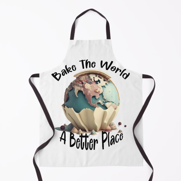 Item preview, you bake the world a better place, high designed and sold by Benjamin Christopher.