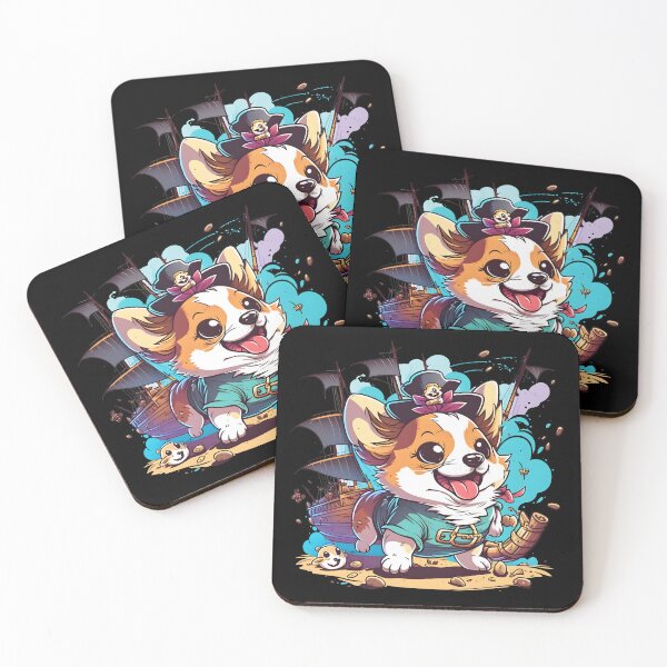 Item preview, Corgi Dog Pirate designed and sold by Leonardo Palumbo.