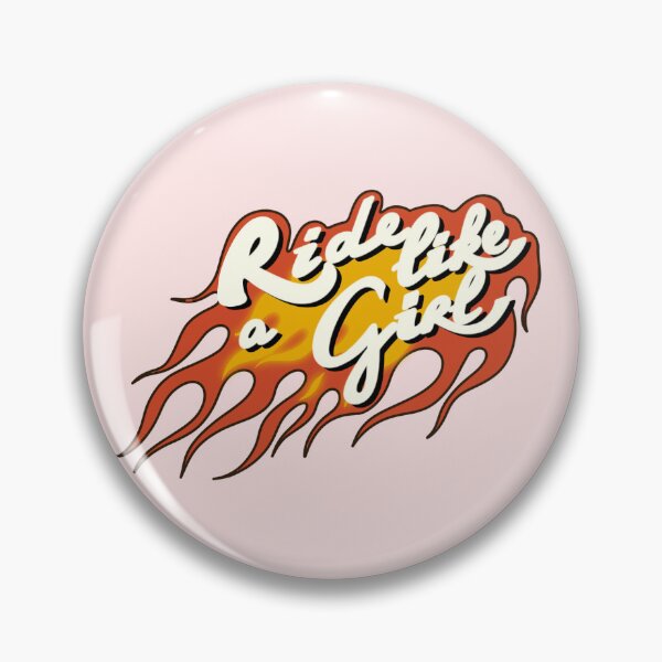 Item preview, Ride like a girl on fire designed and sold by Itsdomd.