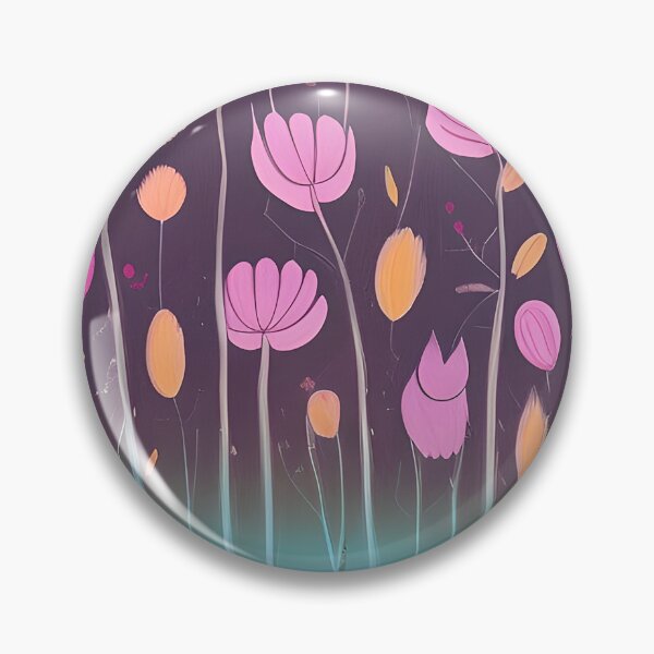 Artikelvorschau, Muted pink and orange abstract floral entworfen und verkauft von ibelieveimages.