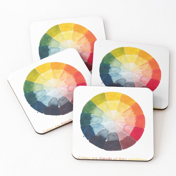Item preview, Color Theory Wheel designed and sold by AnaFilipa.