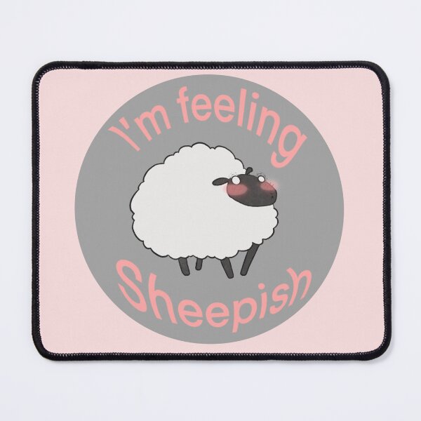 Item preview, gunny sheepish sheep pun circle ver designed and sold by IndigosCorner.