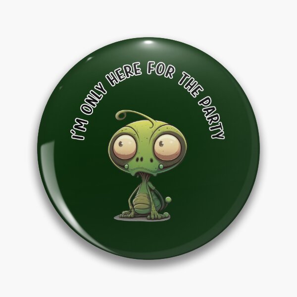Item preview, fanny st patrick's day alien party designed and sold by softgraphics.