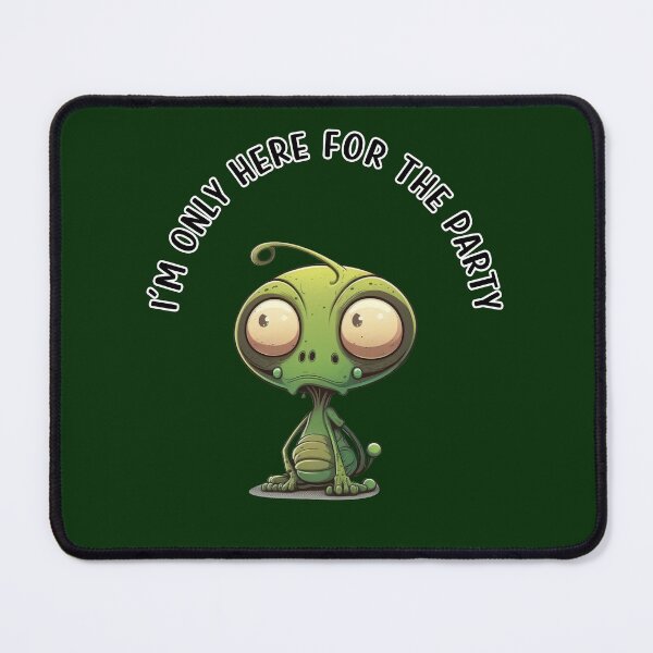 Item preview, fanny st patrick's day alien party designed and sold by softgraphics.